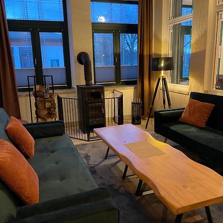 Ferienwohnung Mit Kamin Und Traumhafter Dachterrasse Mit Weitblick In Die Natur Neu Gaarz Extérieur photo
