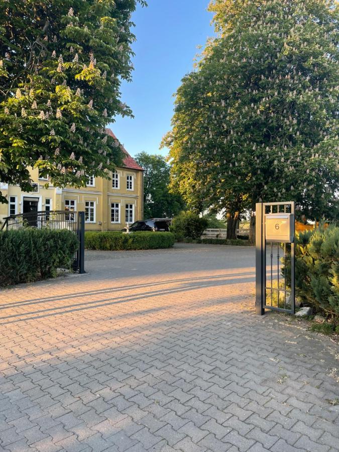 Ferienwohnung Mit Kamin Und Traumhafter Dachterrasse Mit Weitblick In Die Natur Neu Gaarz Extérieur photo